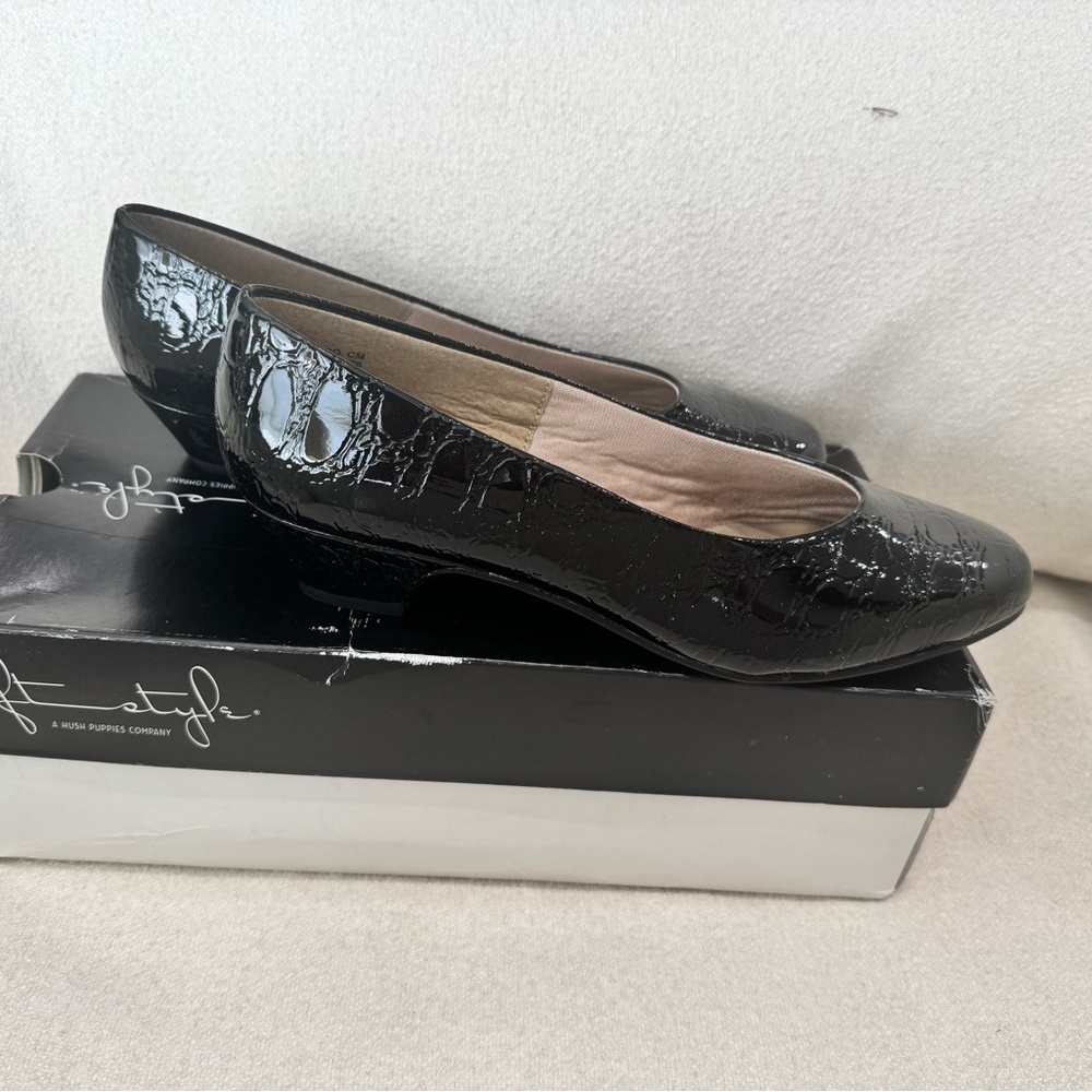 Vintage Crocodile ShinyLeather Shoes - Picture 2 of 5